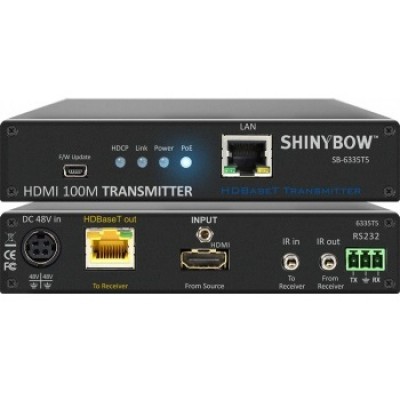SB-6335T5 | SB-6335R5 HDMI HDBaseT Extender (PoH)