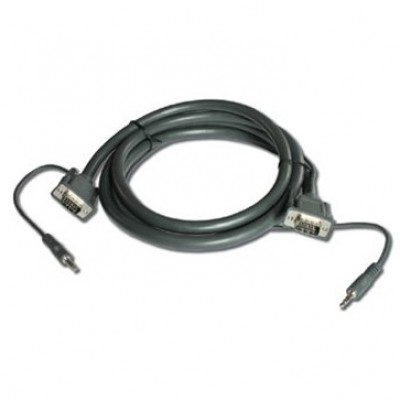 15−pin HD-3.5mm Stereo Audio VGA Cable Kramer C-GMA-GMA 